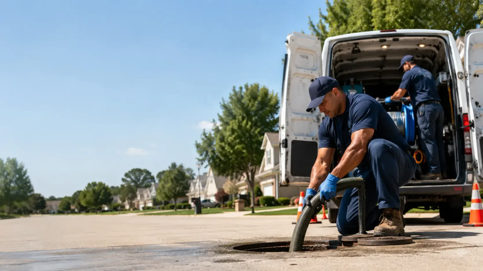 Sewer Backup Cleanup services in Quantico, VA